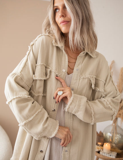 Boho Back Beige - Jacket