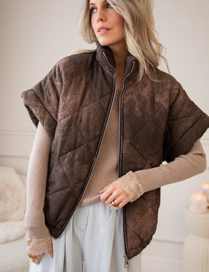 Quiltana Cloud Brown - Jacket