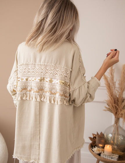 Boho Back Beige - Jacket
