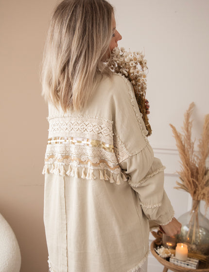 Boho Back Beige - Jacket