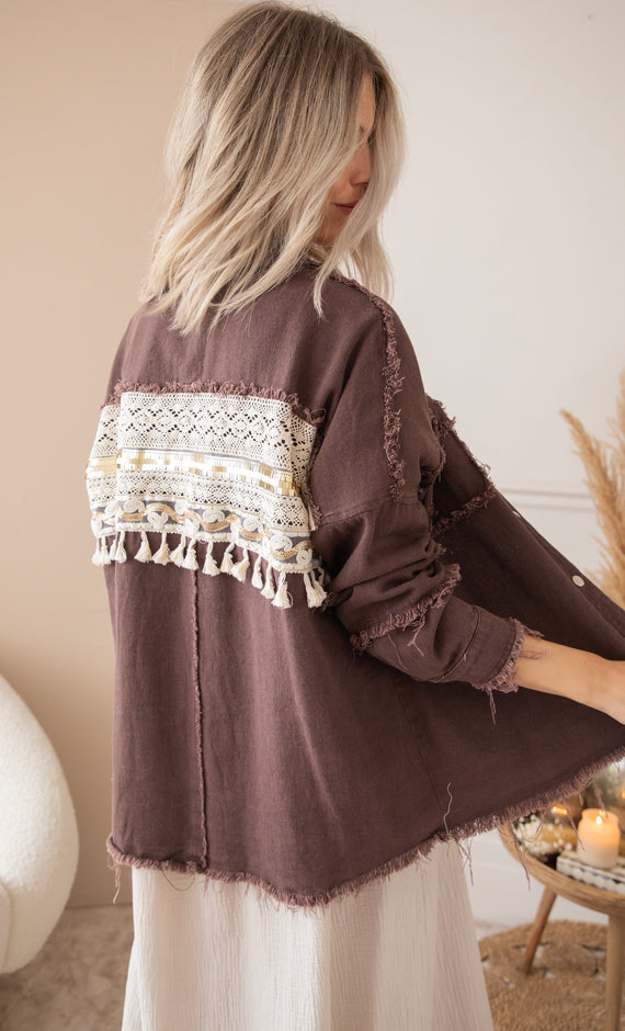 Boho Back Brown - Jacket