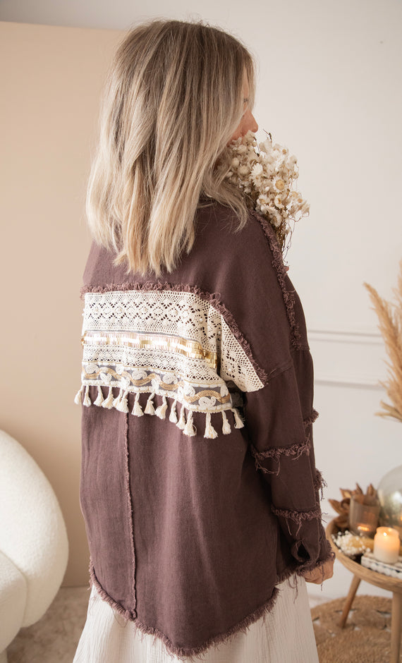 Boho Back Brown - Jacket