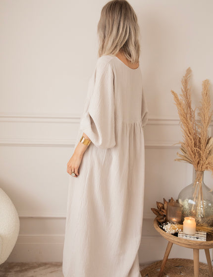 Maxikleid - Maud Tetra - Beige