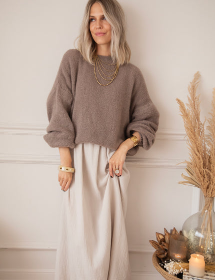 Maxikleid - Maud Tetra - Beige