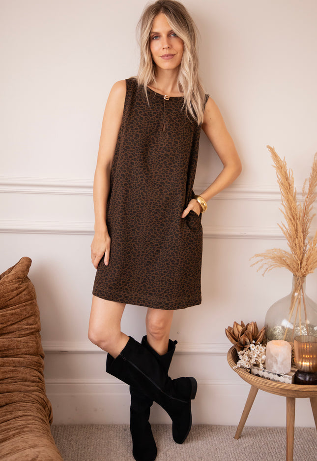 Vera Wild Brown - Jurk