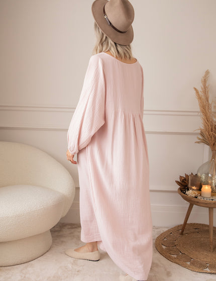 Maxikleid - Maud Tetra - Hellrosa