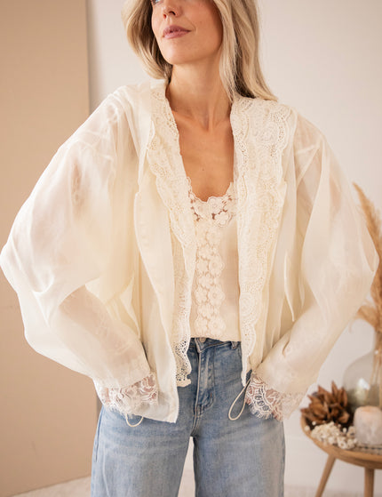 Donna Lace Beige - Jacket