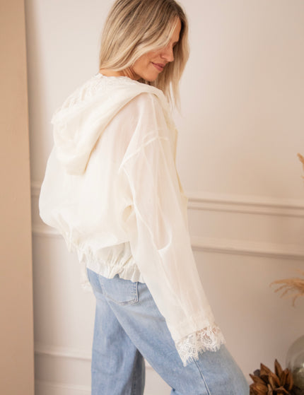 Donna Lace Beige - Jacket