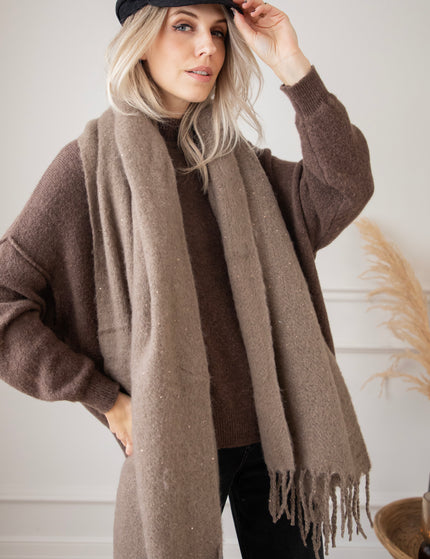 Midnight Flair Taupe - Scarf