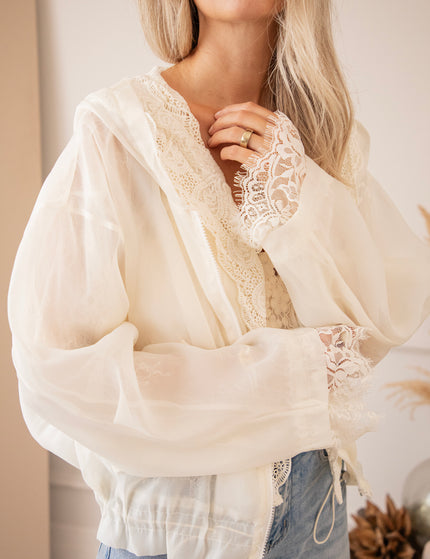 Donna Lace Beige - Jacket
