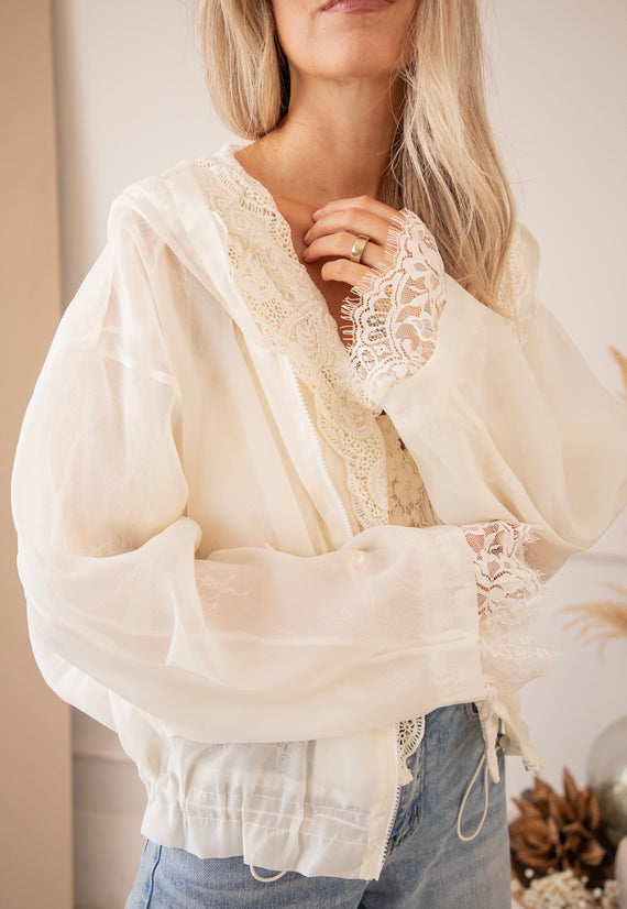 Donna Lace Beige - Jacket