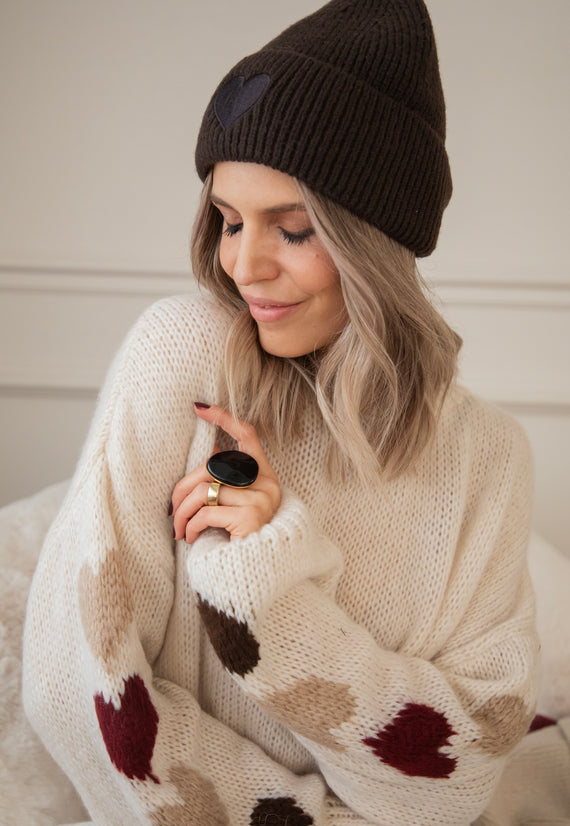 Mütze - Heart Melter - Choco