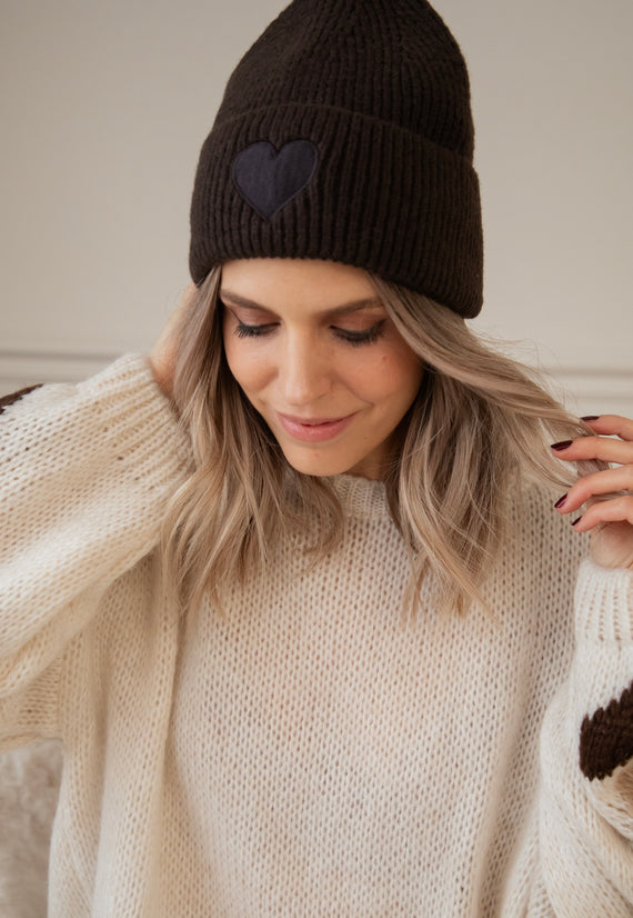 Mütze - Heart Melter - Choco