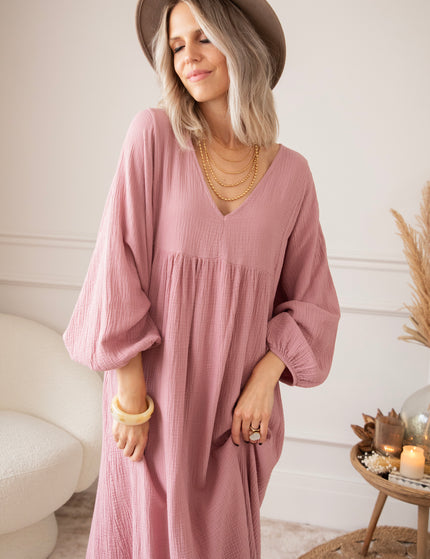 Maxikleid - Maud Tetra - Mauve