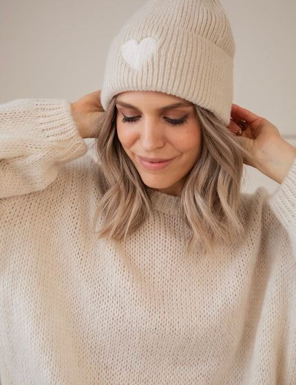 Mütze - Heart Melter - Beige