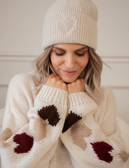 Mütze - Heart Melter - Beige
