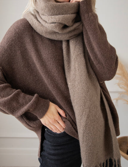 Midnight Flair Taupe - Scarf