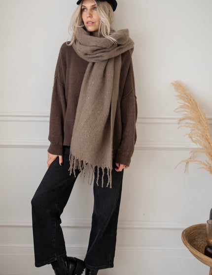 Midnight Flair Taupe - Scarf