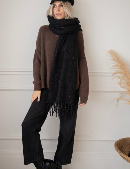 Midnight Flair Black - Scarf