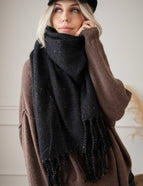 Midnight Flair Black - Scarf