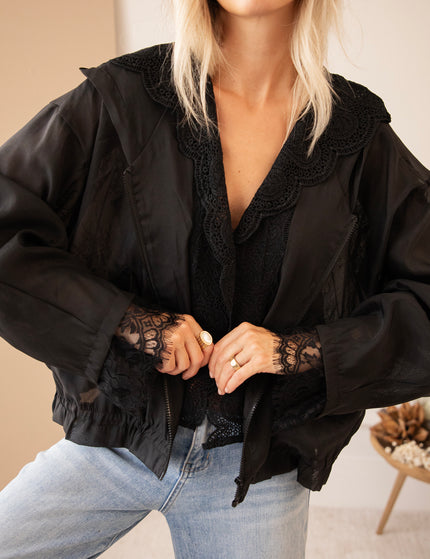 Donna Lace Black - Jacket