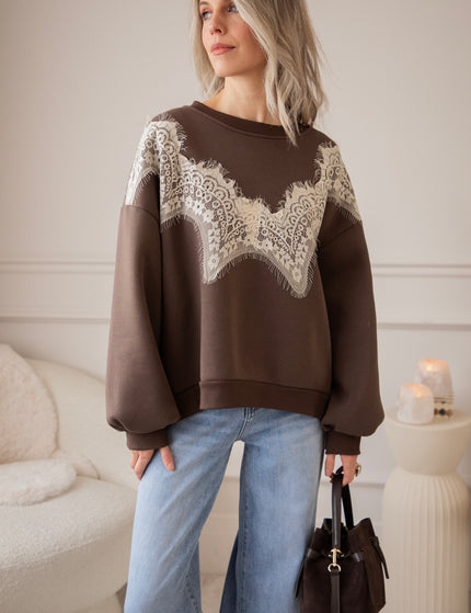 Uma Leather Choco - Handtas