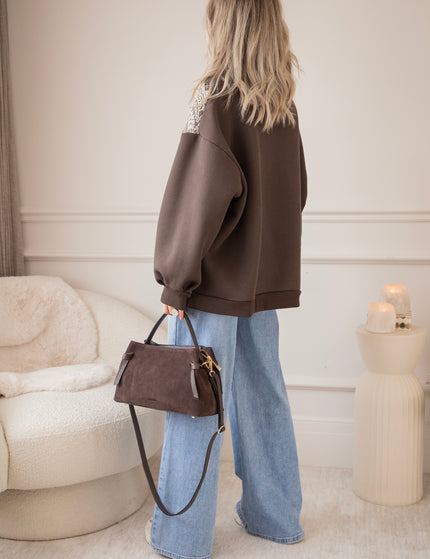 Basic Lacy Choco - Sweater