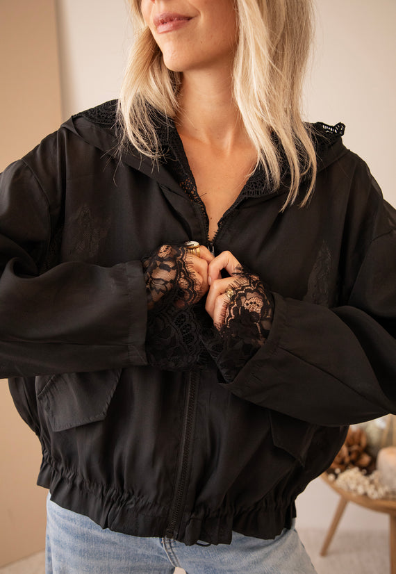 Donna Lace Black - Jacket