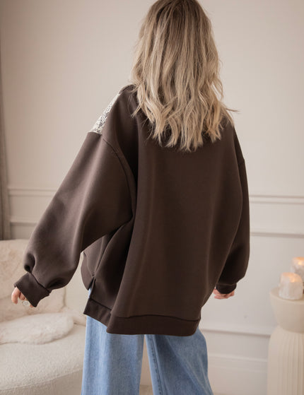 Basic Lacy Choco - Sweater