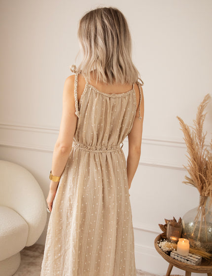 Everbloom Sand - Maxi Jurk