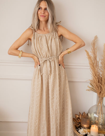 Everbloom Sand - Maxi Jurk