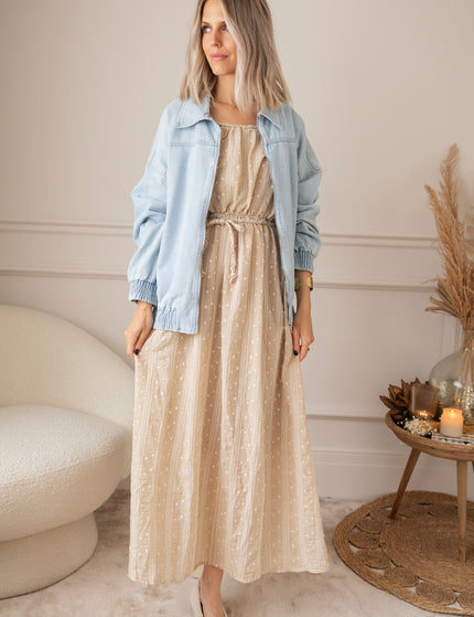 Everbloom Sand - Maxi Jurk
