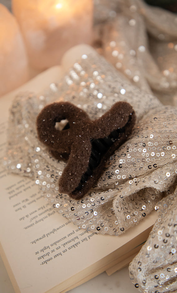 Soft Spark Choco - Hair Clip