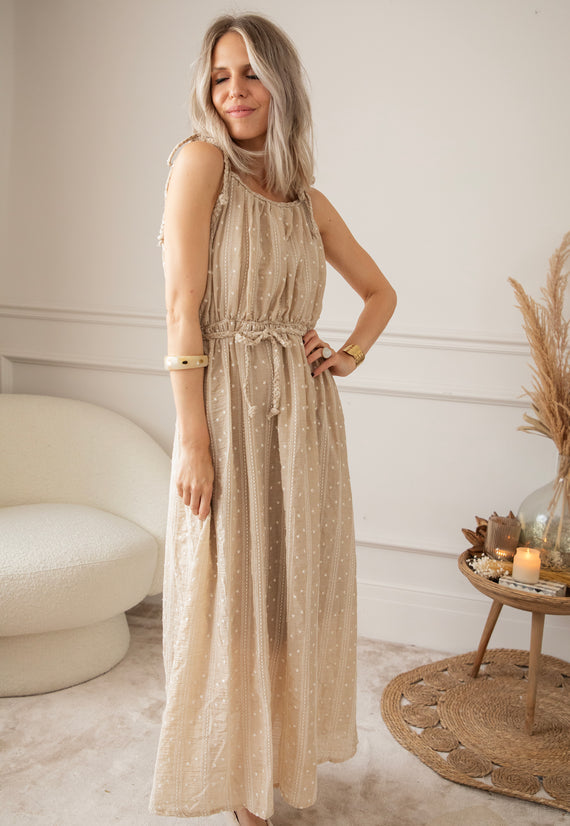 Maxikleid - Everbloom - Sand