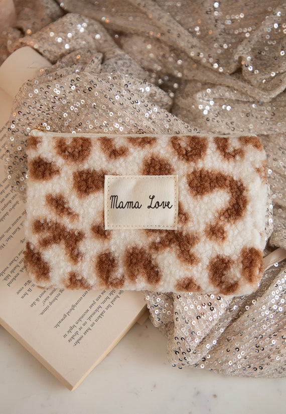 Etui - Mama Love - Weiß/Camel