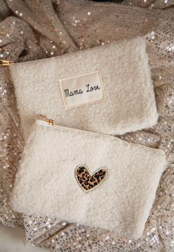 Little Leopard Love Off White - Etui