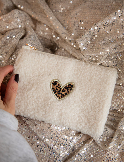 Etui - Little Leopard Love - Weiß