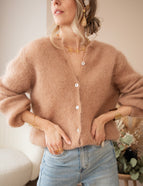 Barbara Bae Taupe - Cardigan