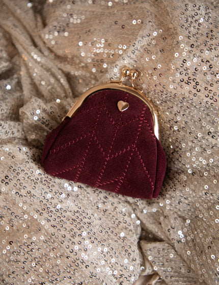 Lovey Dovey Burgundy - Clutch