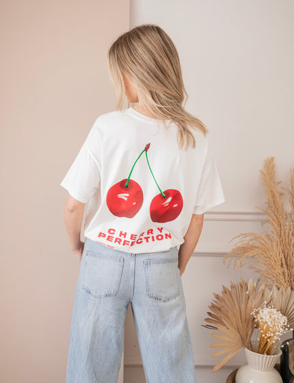 Sweet As A Cherry White - T-Shirt