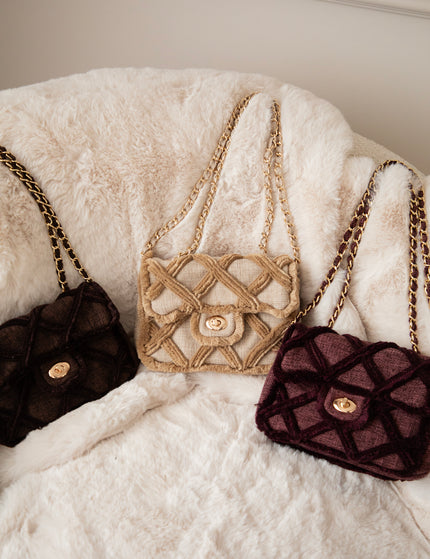 Woven Wanderer Choco - Handtas