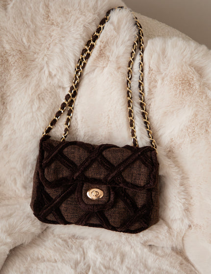 Woven Wanderer Choco - Handtas