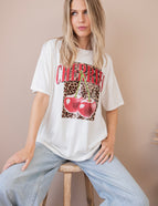 Cherry Wild White - T-Shirt