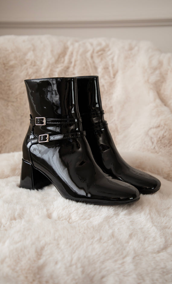 Stiefel - Liliane Lacquer - Schwarz