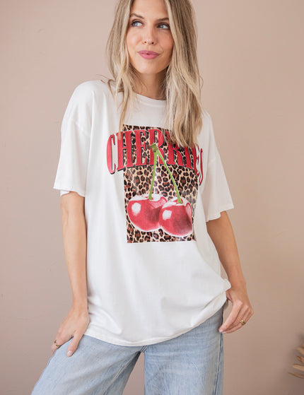 T-Shirt - Cherry Wild - Weiß