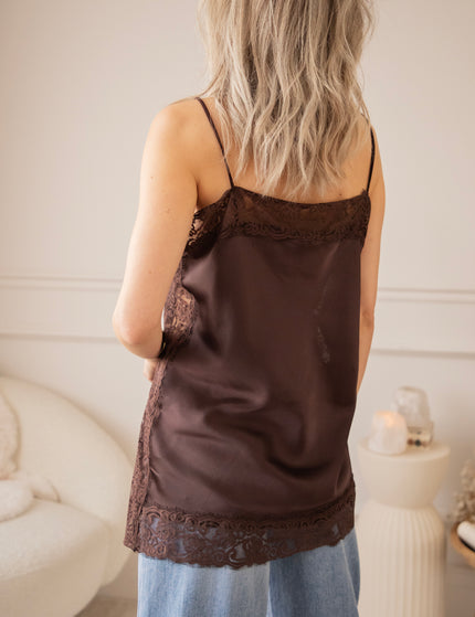 Sibelle Lace Edge Choco - Top