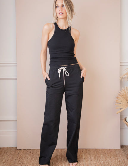 Lounge Life Black - Broek