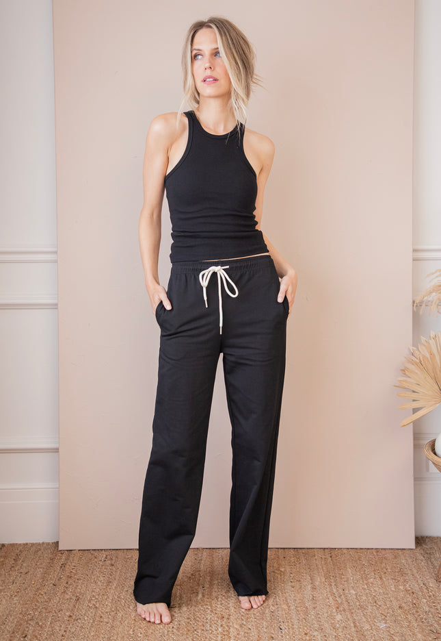 Lounge Life Black - Broek