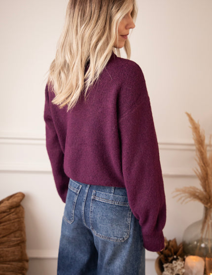 Noa Knit Mulberry - Sweater