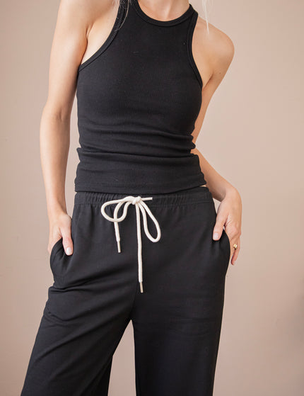 Lounge Life Black - Broek